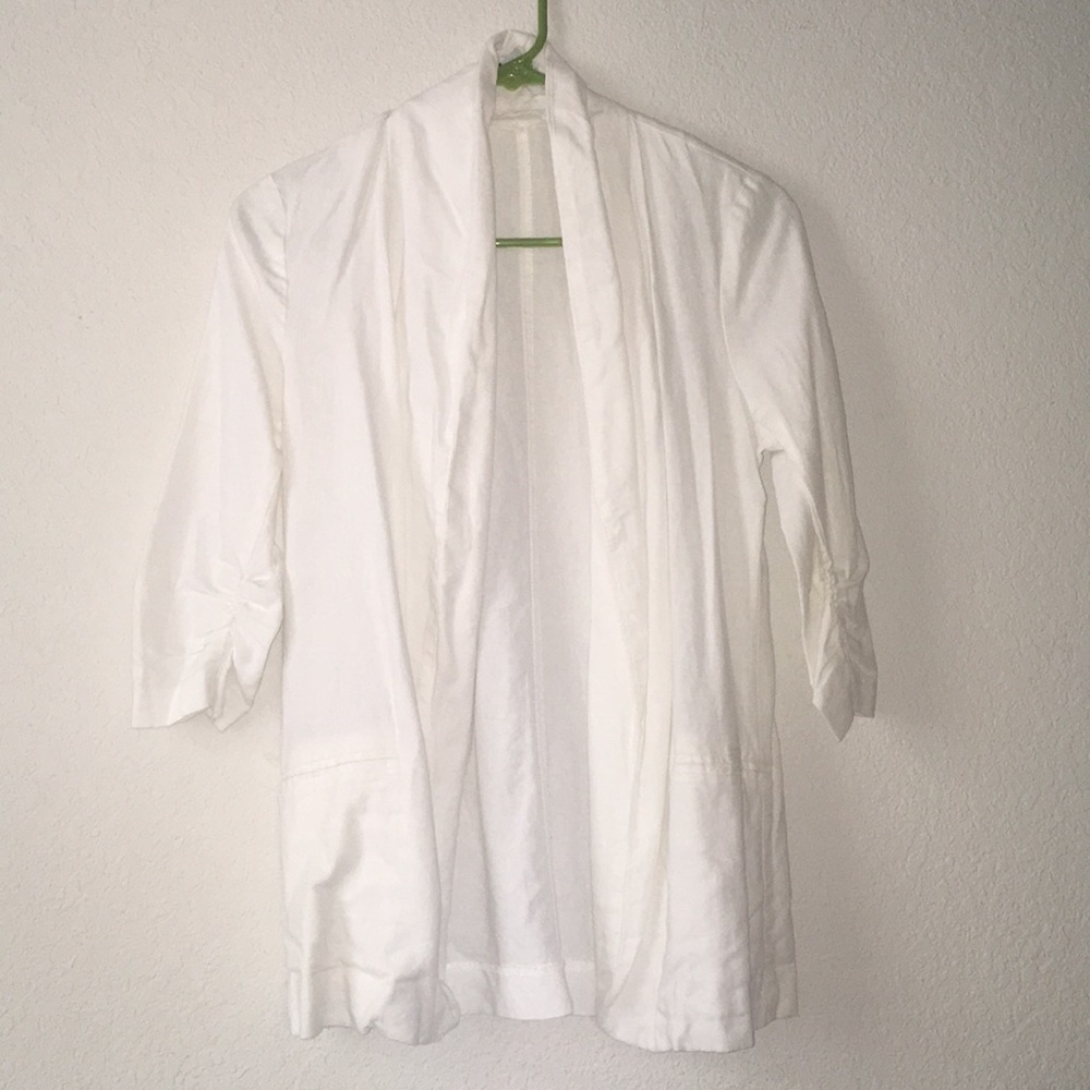 Bar lll white formal jacket